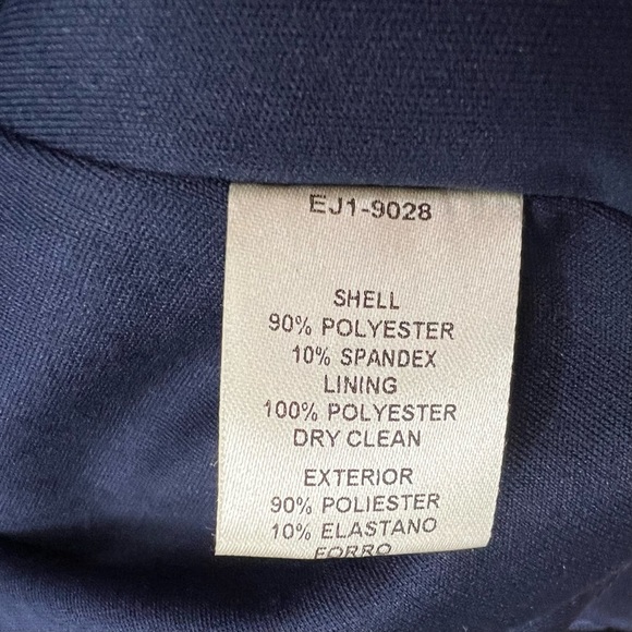 NWT ELIZA J Velvet Mock Neck keyhole back Maxi Gown Evening Dress Ruched Navy - Picture 15 of 16